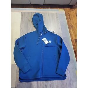 Nike Dri-FIT Sabrina Signature Full-Zip Womens Hoodie. Blue.  Size Medium